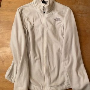 White cozy North Face jacket!